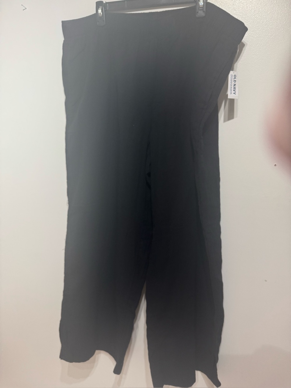 ✨ Plus Sized✨ Old Navy Black Wide-Leg linen Pants